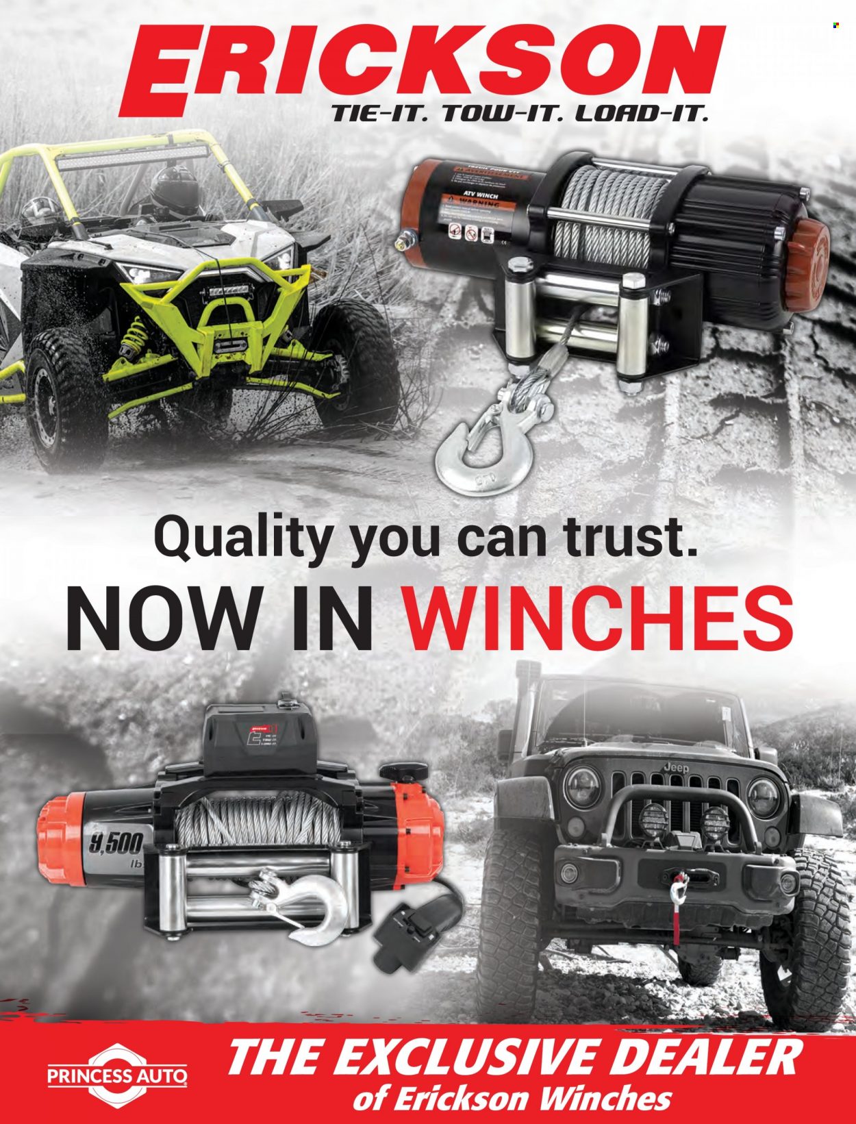 Princess Auto Flyer - Sales products - winch. Page 2.