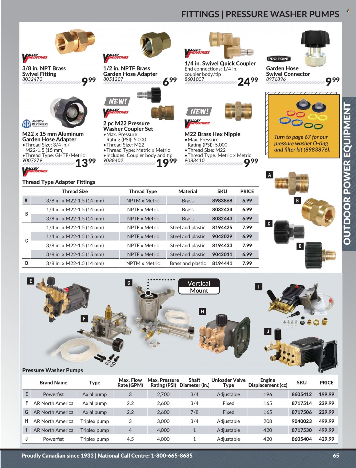 Princess Auto Flyer - Sales products - pressure washer, garden hose. Page 67.