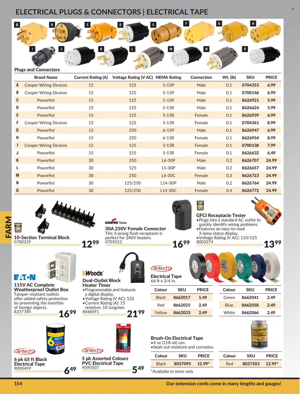 Princess Auto Flyer - Sales products - lamp, plug, heater, Cooper. Page 158.