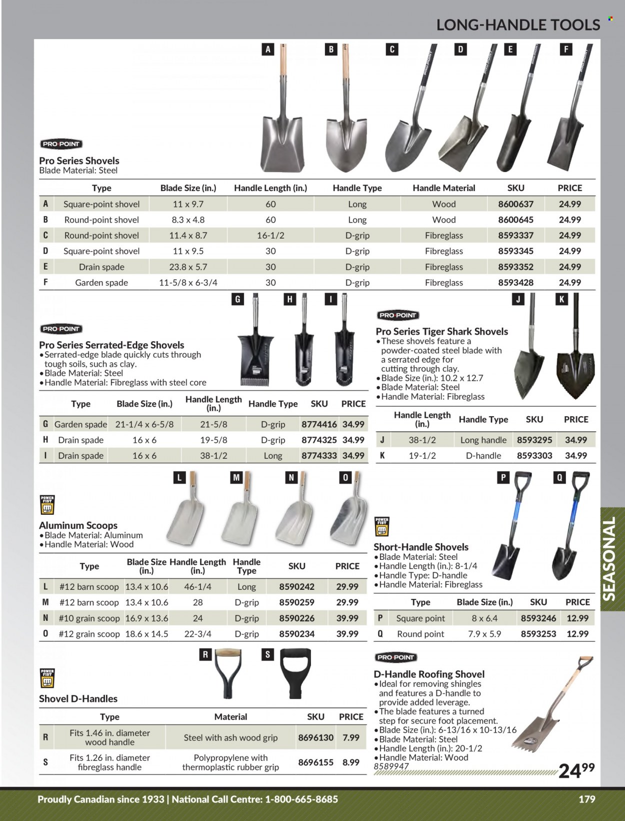 Princess Auto Flyer - Sales products - shingle, shovel, spade. Page 185.