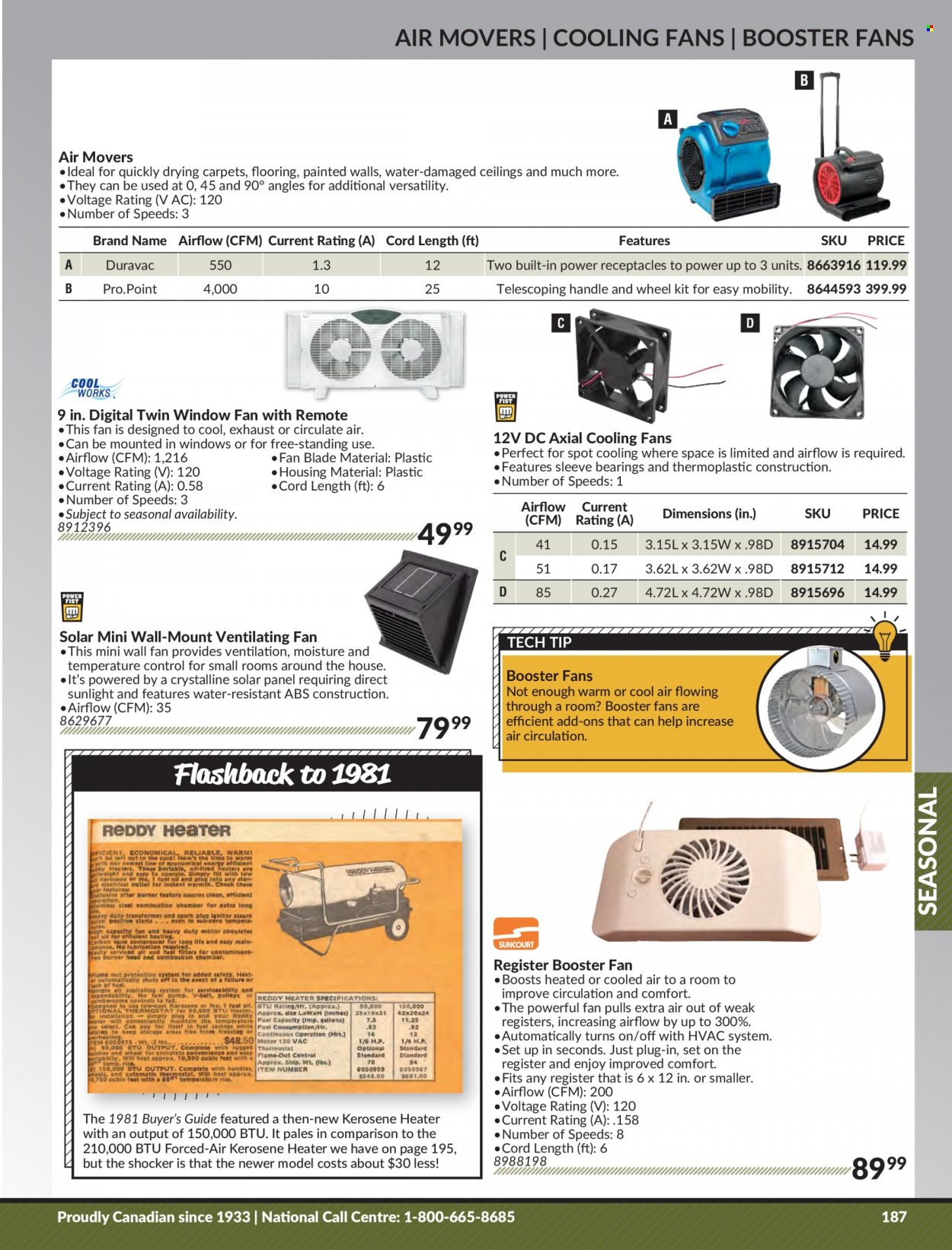 thumbnail - Princess Auto Flyer - Sales products - heater, solar panel, flooring. Page 193.