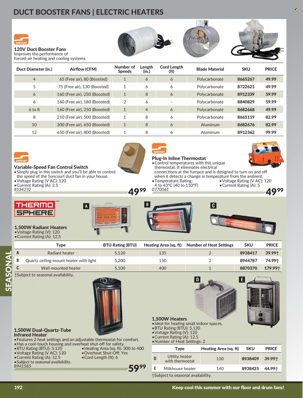 thumbnail - Princess Auto Flyer - Sales products - heater, furnace. Page 198.