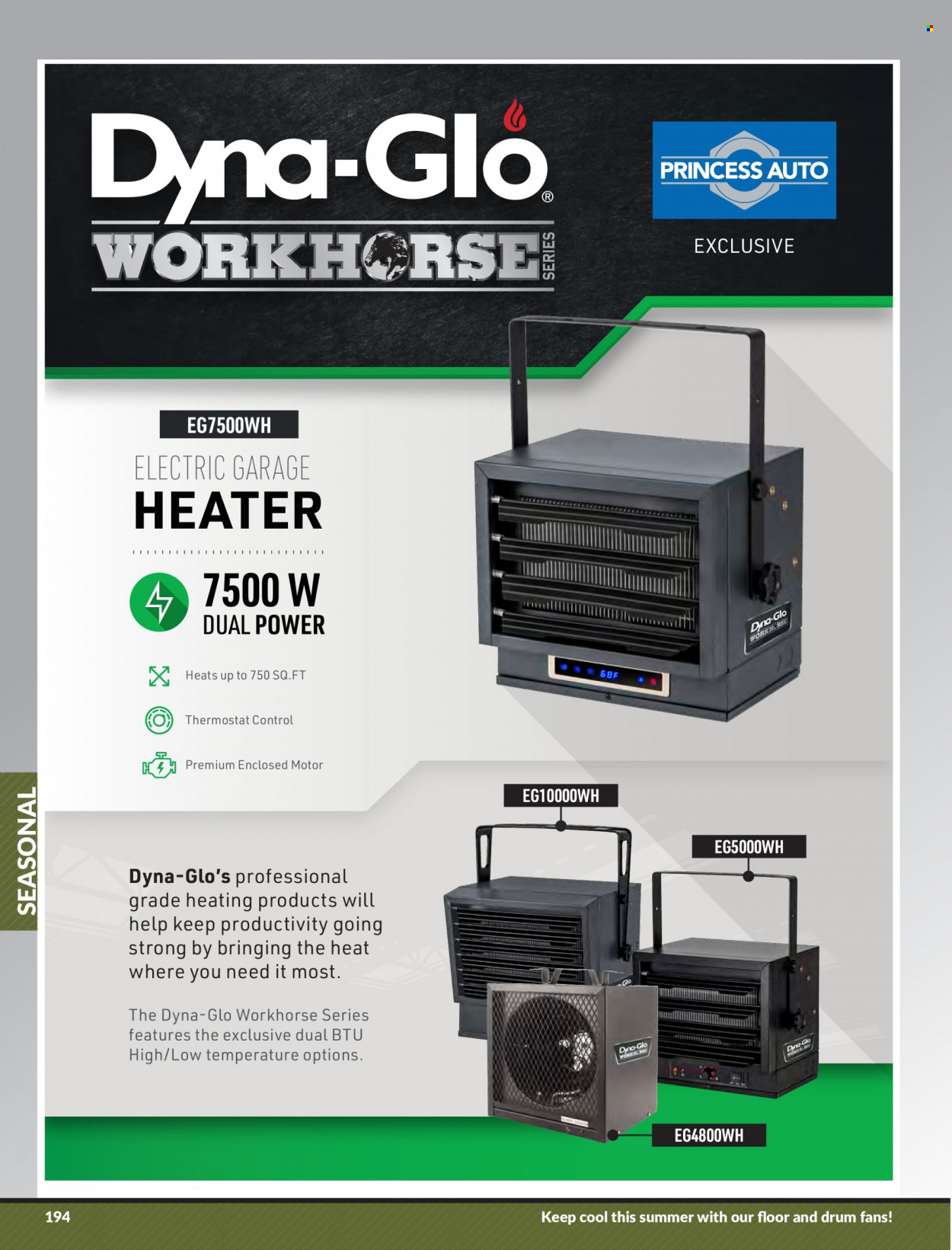 Princess Auto Flyer - Sales products - heater. Page 200.
