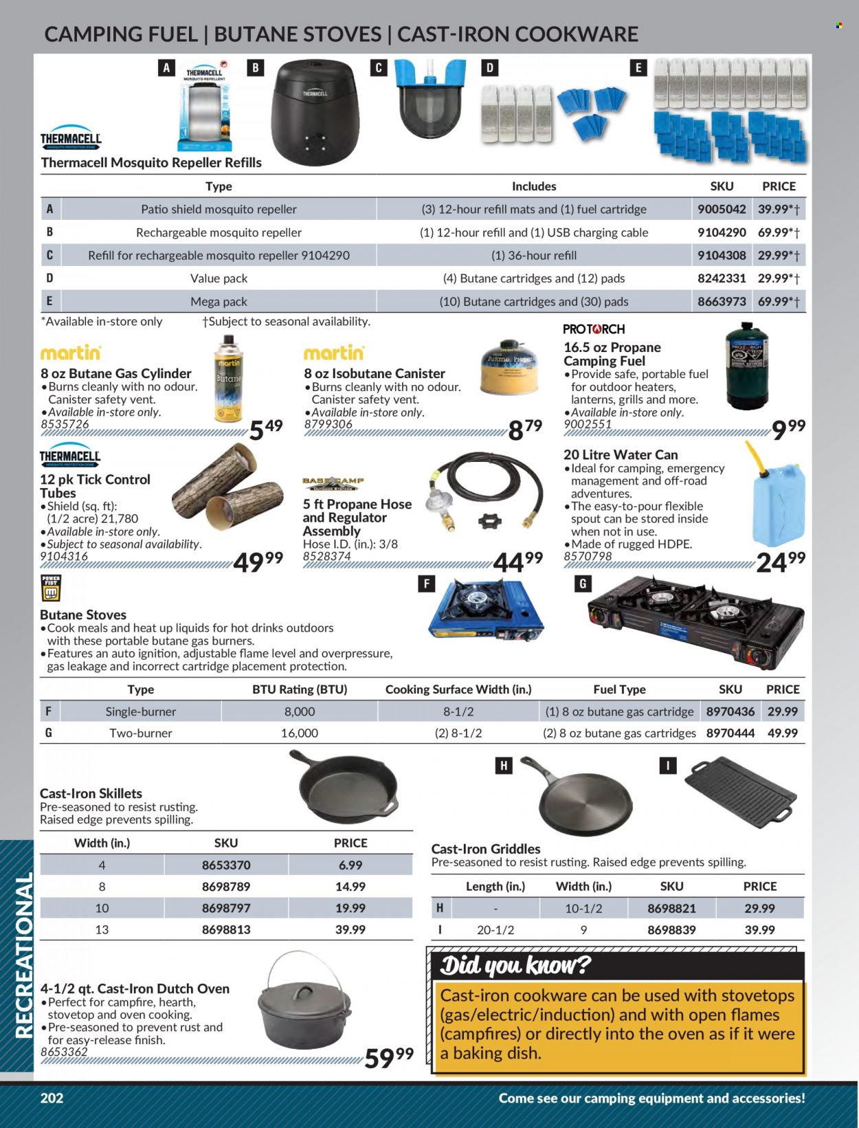 Princess Auto Flyer - Sales products - heater, gas cylinder, gas cartridge, canister. Page 208.