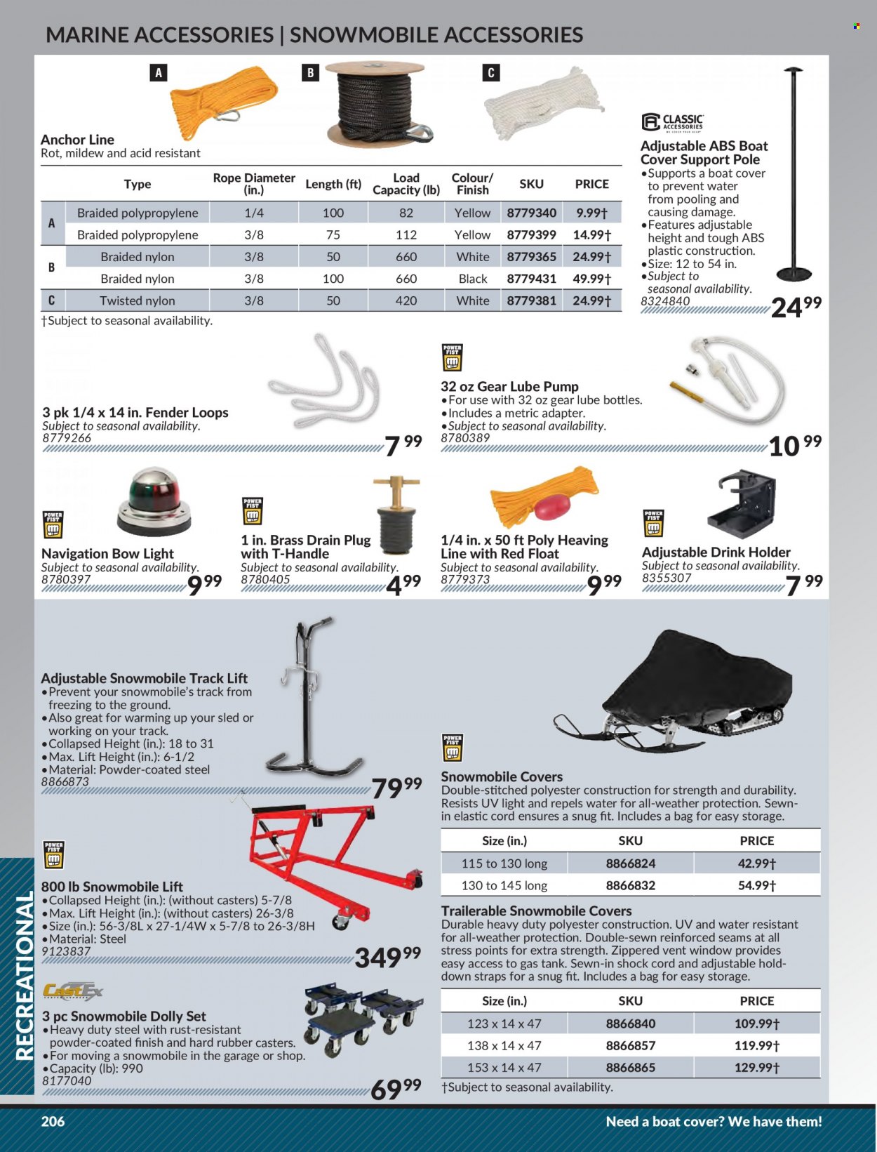 thumbnail - Princess Auto Flyer - Sales products - holder, plug, tank, drink holder. Page 212.