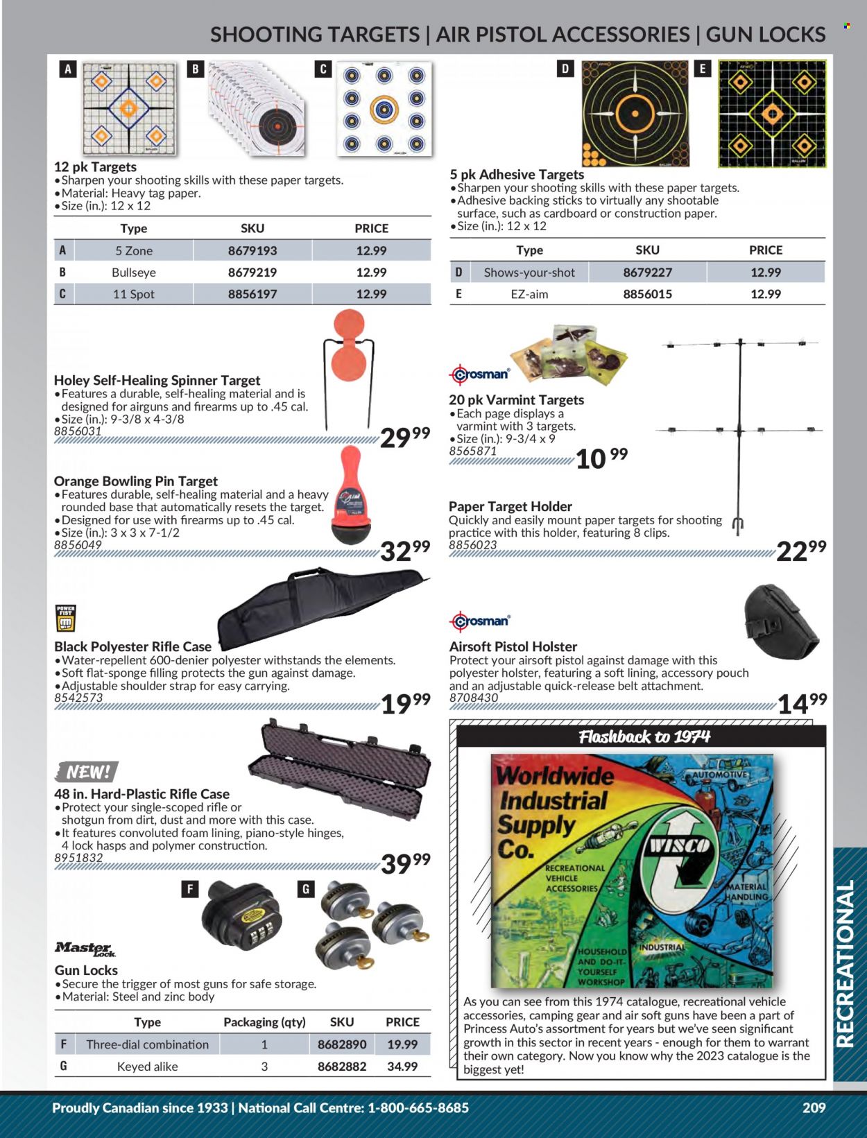thumbnail - Princess Auto Flyer - Sales products - adhesive, holder, belt, strap, vehicle. Page 215.