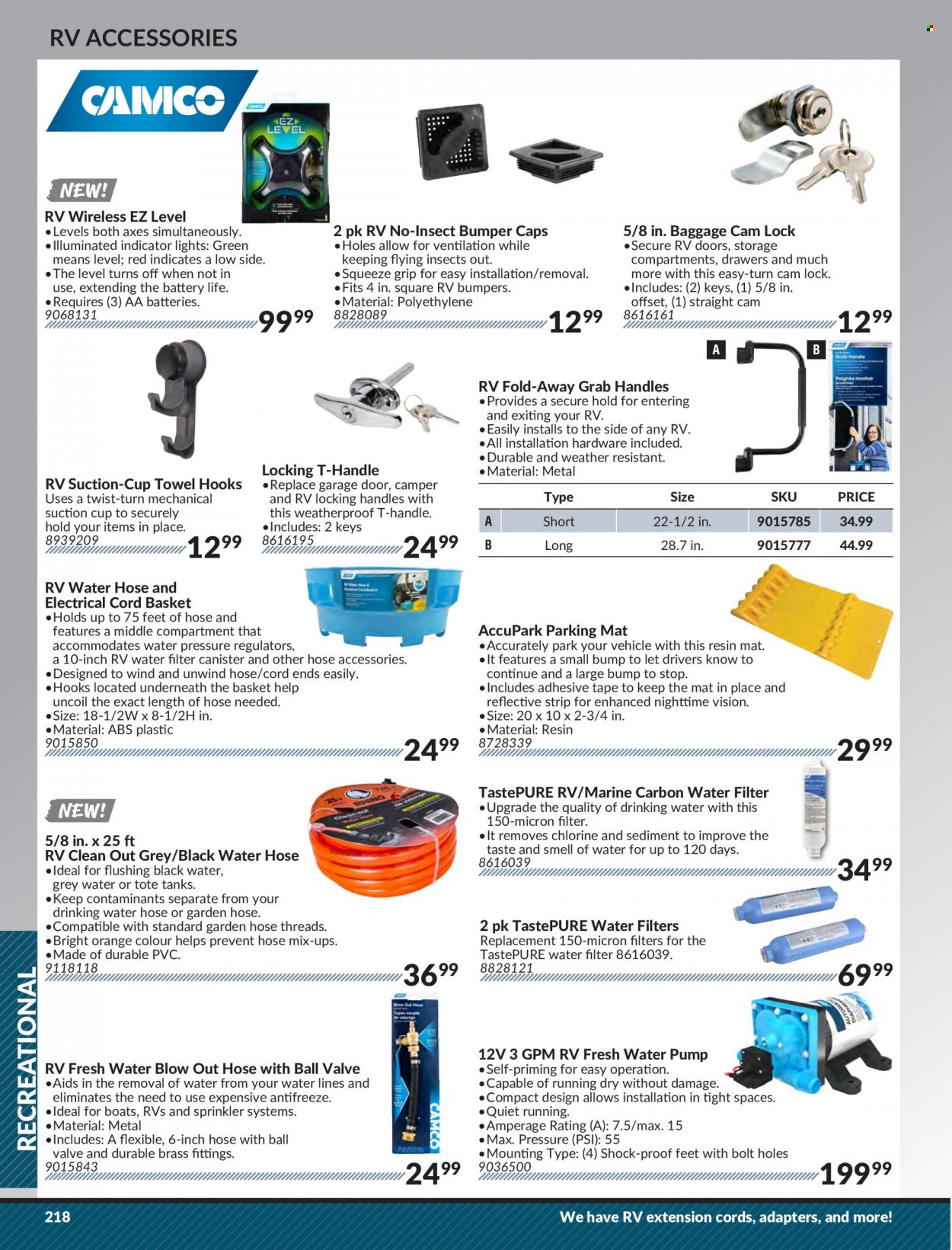 thumbnail - Princess Auto Flyer - Sales products - tank, tote, basket, water filter, garden hose, canister, antifreeze. Page 224.
