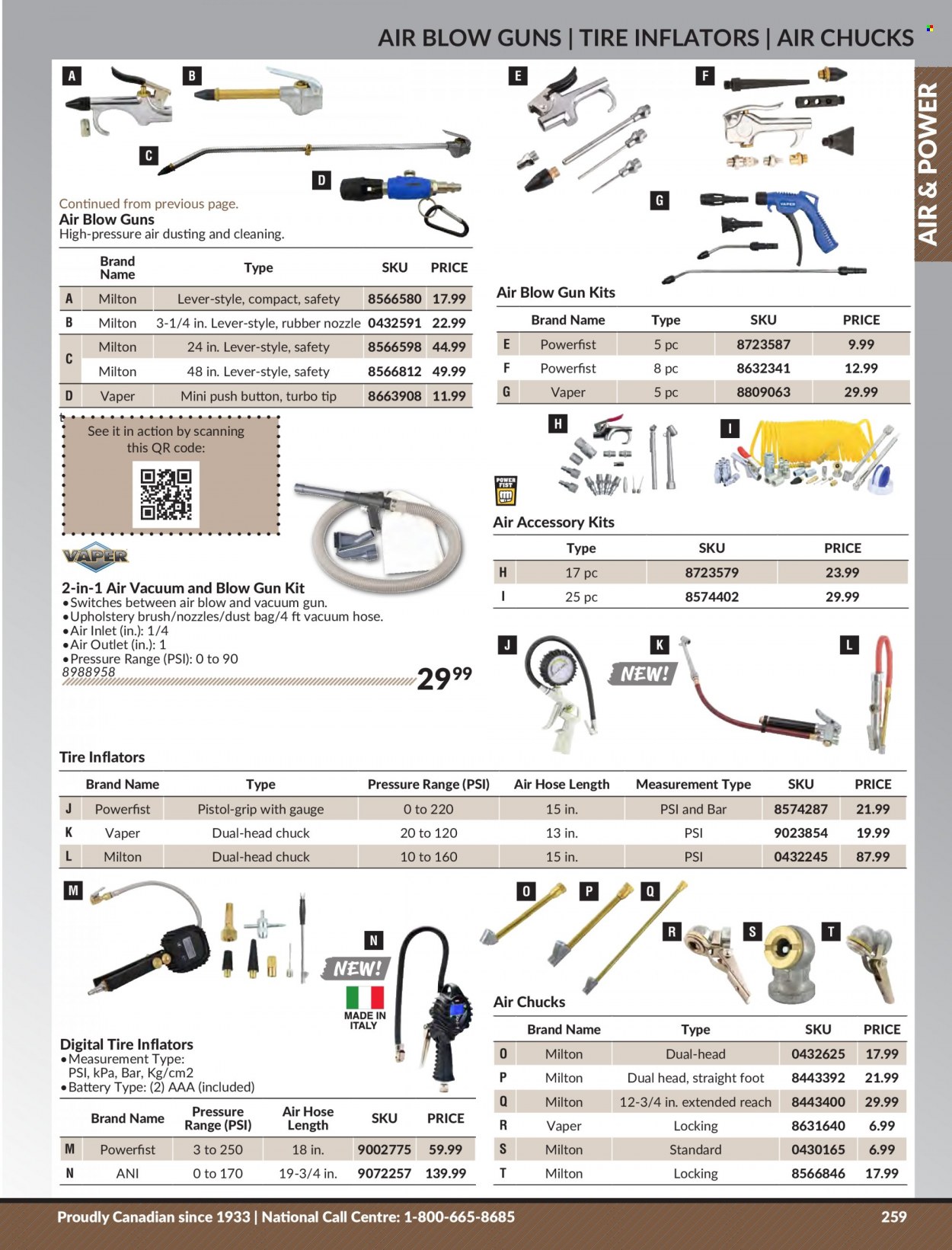 thumbnail - Princess Auto Flyer - Sales products - air hose, battery. Page 265.