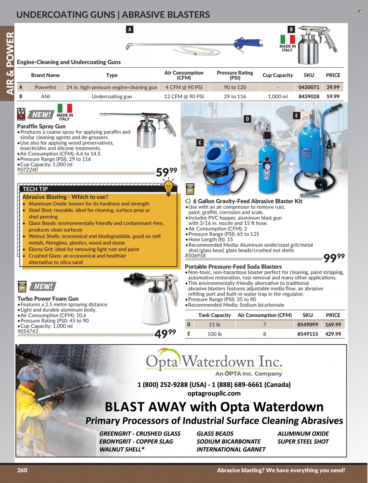 thumbnail - Princess Auto Flyer - Sales products - spray gun, tank, air compressor, compressor. Page 266.