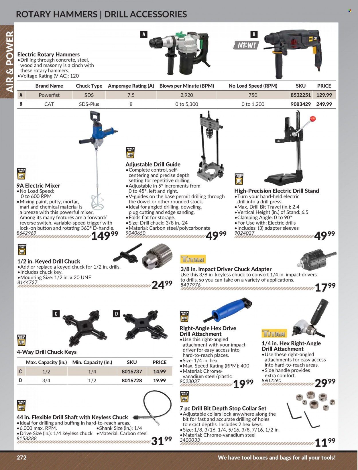 thumbnail - Princess Auto Flyer - Sales products - impact driver, tool box, grill. Page 278.