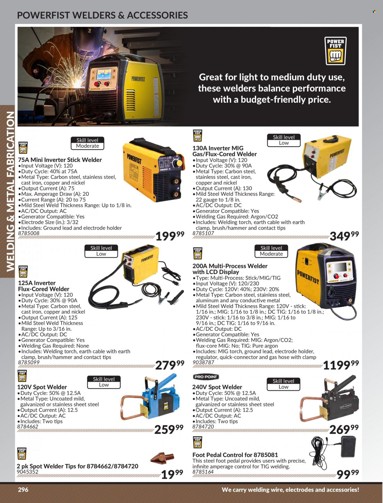 thumbnail - Princess Auto Flyer - Sales products - hammer, generator, welder. Page 302.