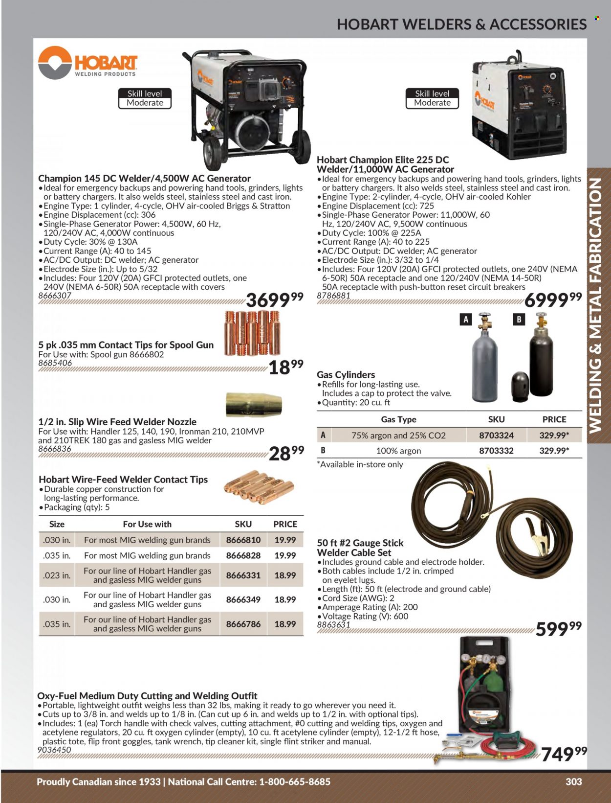 Princess Auto Flyer - Sales products - tank, tote, hand tools, inverter welder, generator, welder, battery charger, cleaner. Page 309.