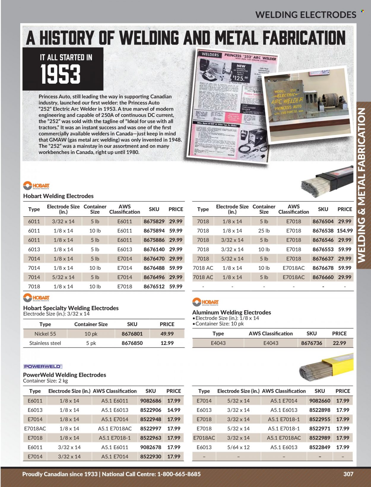 thumbnail - Princess Auto Flyer - Sales products - welder, container. Page 315.