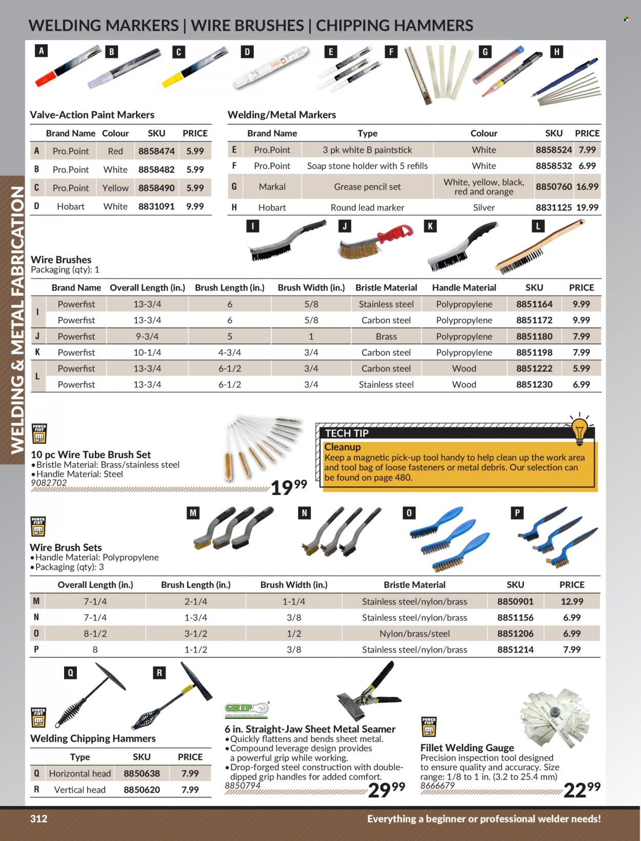thumbnail - Princess Auto Flyer - Sales products - brush set, paint, welder, tool bag. Page 320.