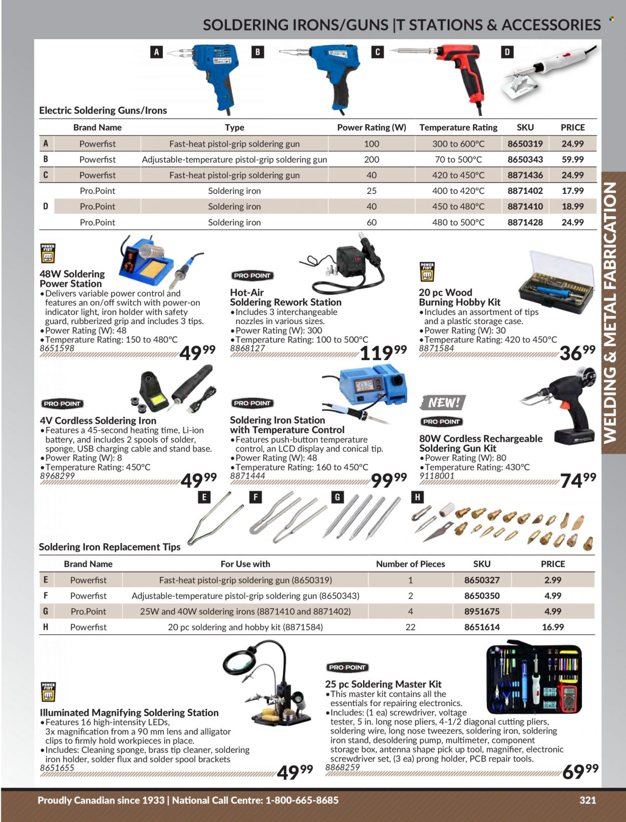 thumbnail - Princess Auto Flyer - Sales products - screwdriver, pliers, screwdriver set, soldering iron, soldering station, garden storage box, cleaner. Page 329.