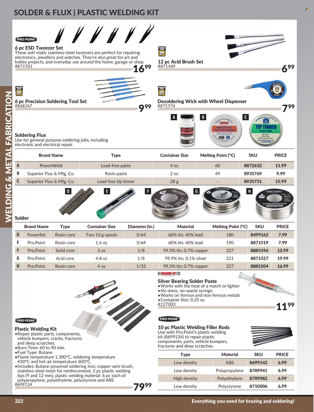 thumbnail - Princess Auto Flyer - Sales products - brush set, tool set, wire brush, soldering iron, container, vehicle. Page 330.