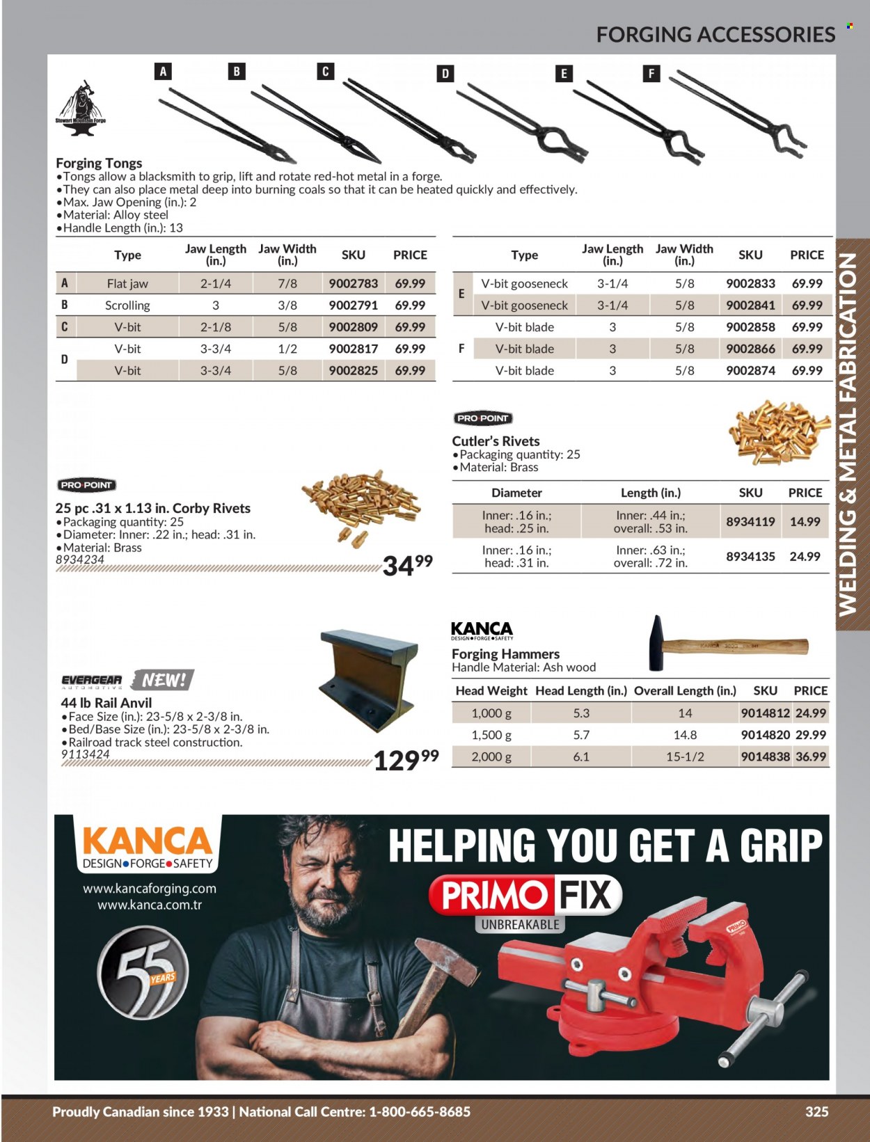 thumbnail - Princess Auto Flyer - Sales products - tong. Page 333.