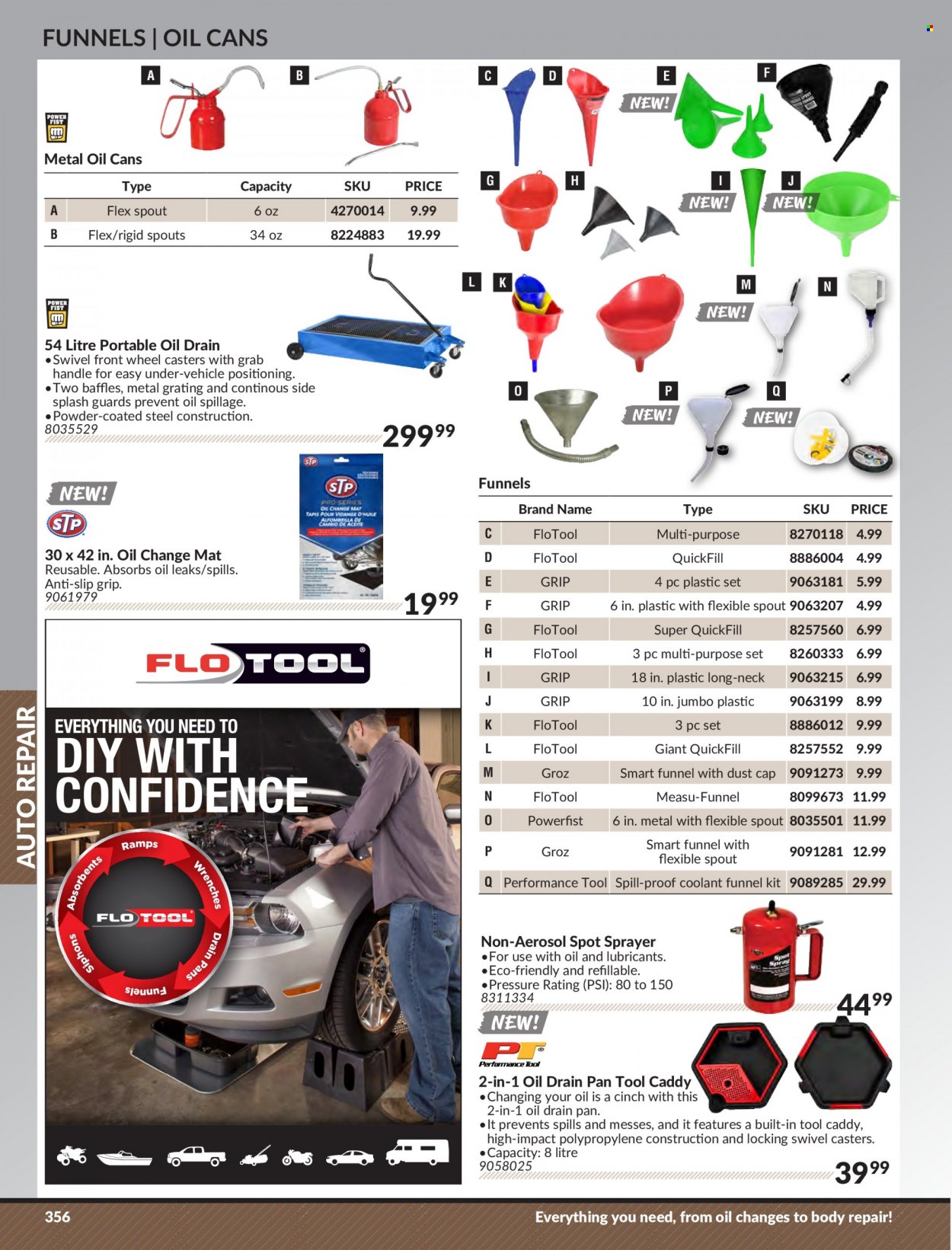 thumbnail - Princess Auto Flyer - Sales products - sprayer, vehicle. Page 364.