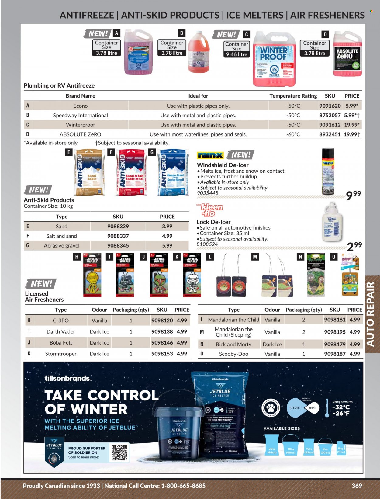 thumbnail - Princess Auto Flyer - Sales products - container, air freshener, antifreeze. Page 377.