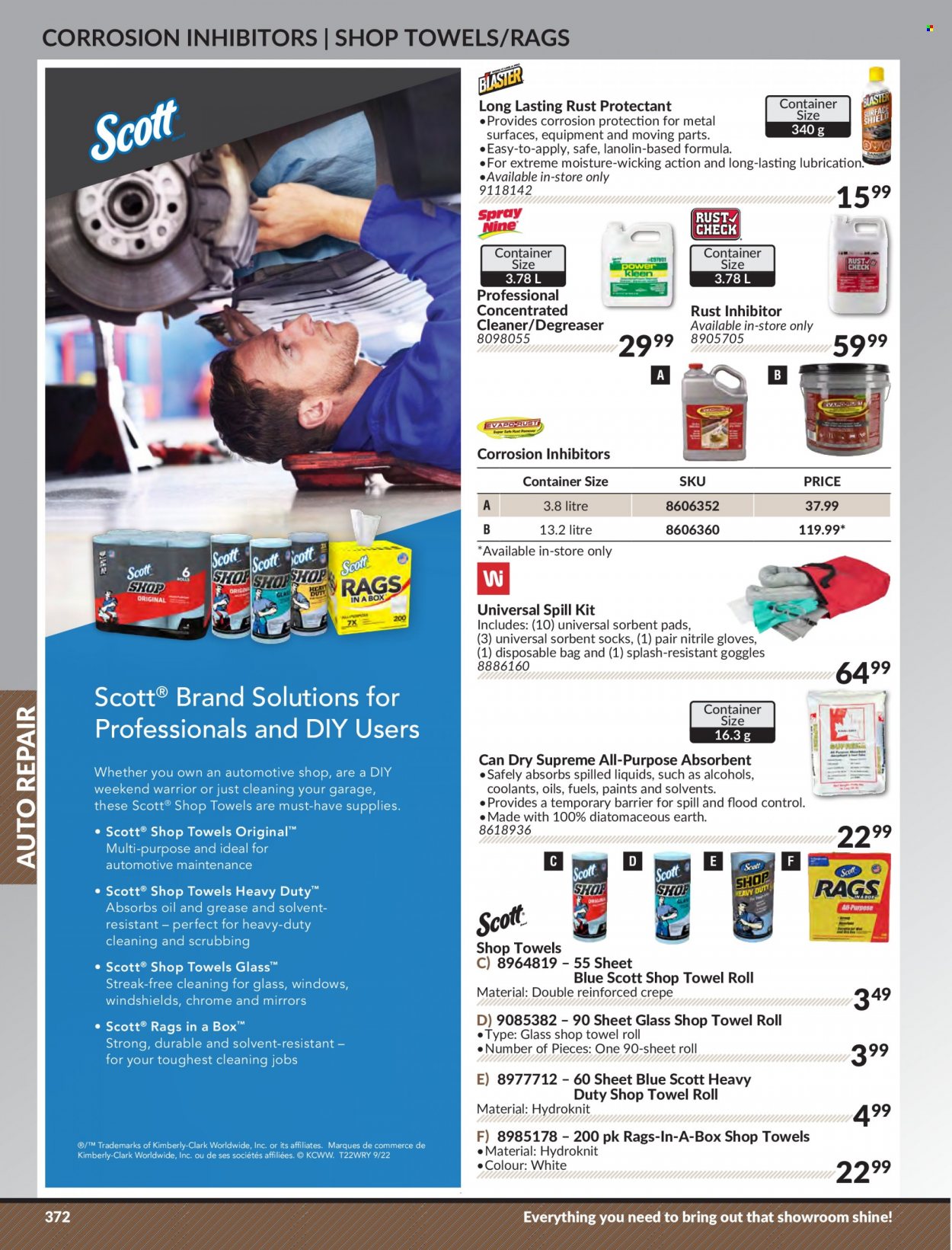 thumbnail - Princess Auto Flyer - Sales products - container, cleaner, degreaser. Page 380.