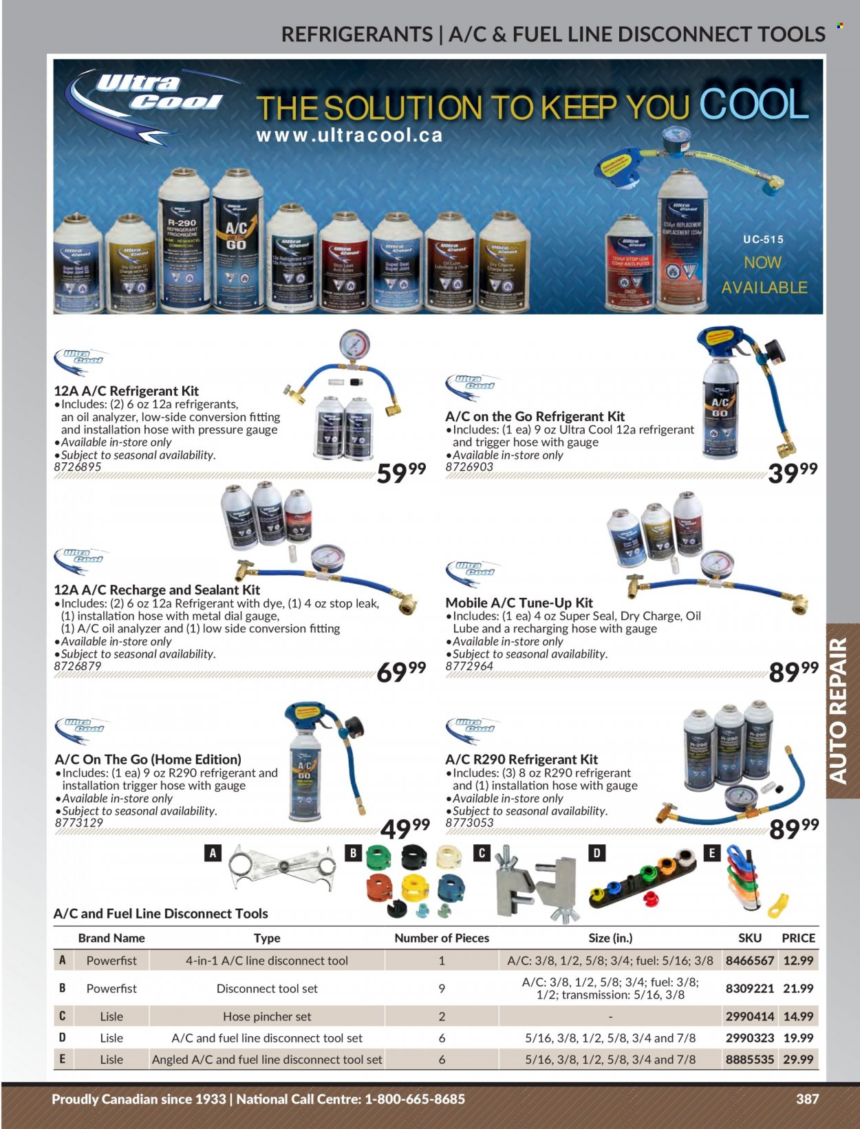 thumbnail - Princess Auto Flyer - Sales products - tool set. Page 395.