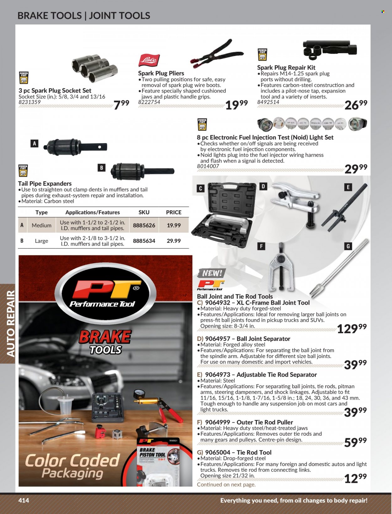thumbnail - Princess Auto Flyer - Sales products - light set, pliers, socket set, wiring harness. Page 422.