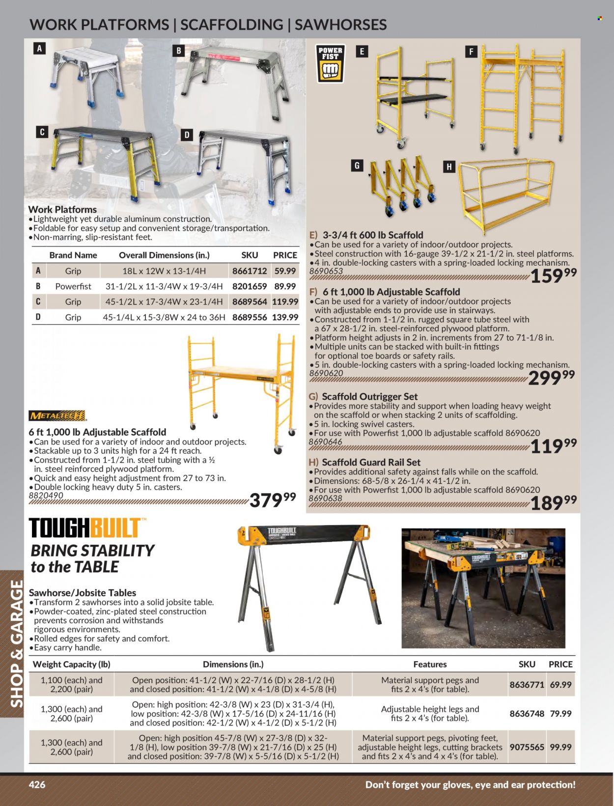 thumbnail - Princess Auto Flyer - Sales products - plywood, gloves. Page 434.