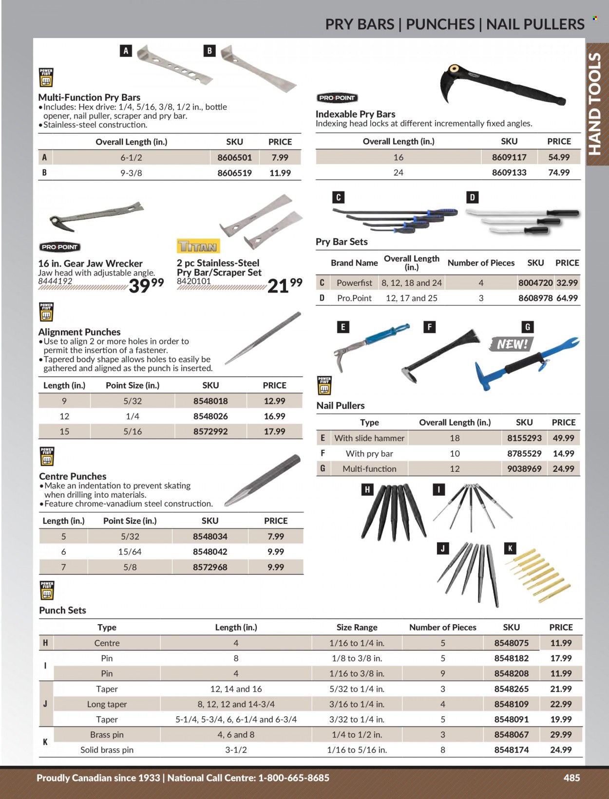 Princess Auto Flyer - Sales products - hammer, pry bar, hand tools. Page 495.