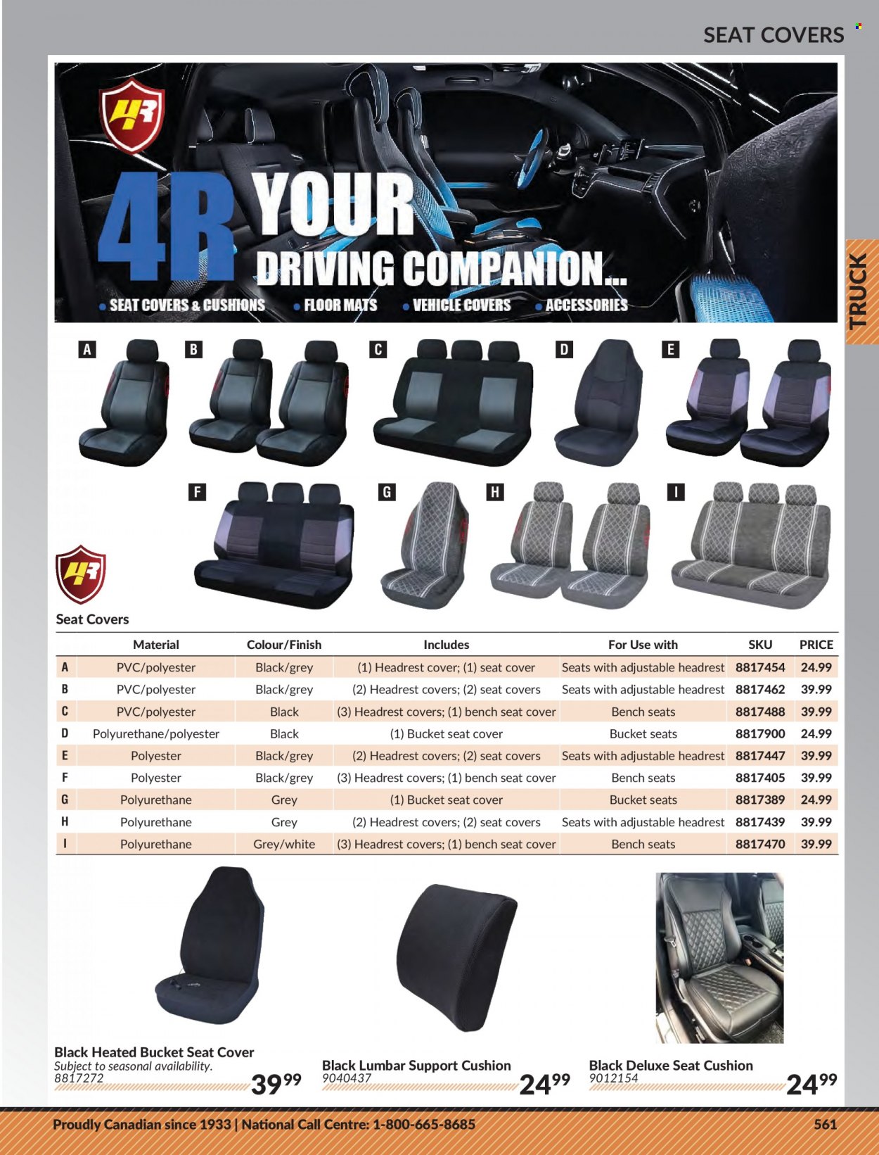 thumbnail - Princess Auto Flyer - Sales products - vehicle, car seat cover. Page 571.