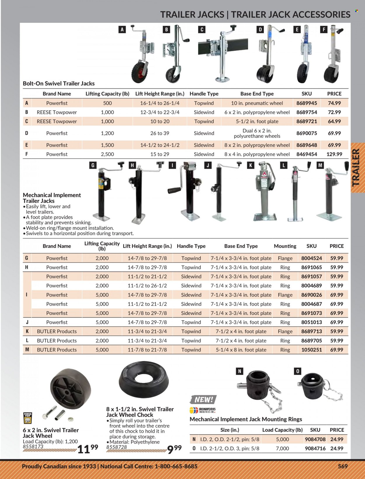 Princess Auto Flyer - Sales products - Reese Towpower. Page 579.