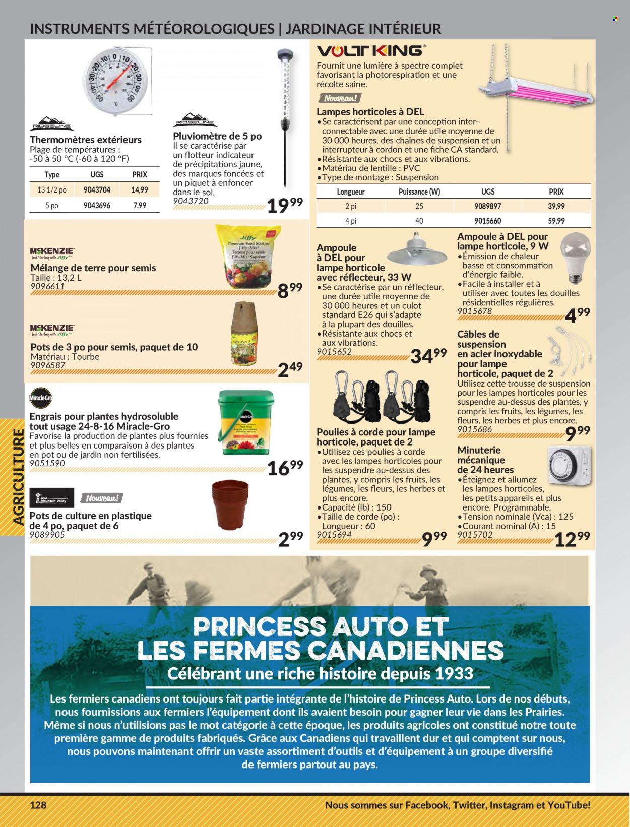 thumbnail - Princess Auto Flyer - Sales products - pot. Page 132.