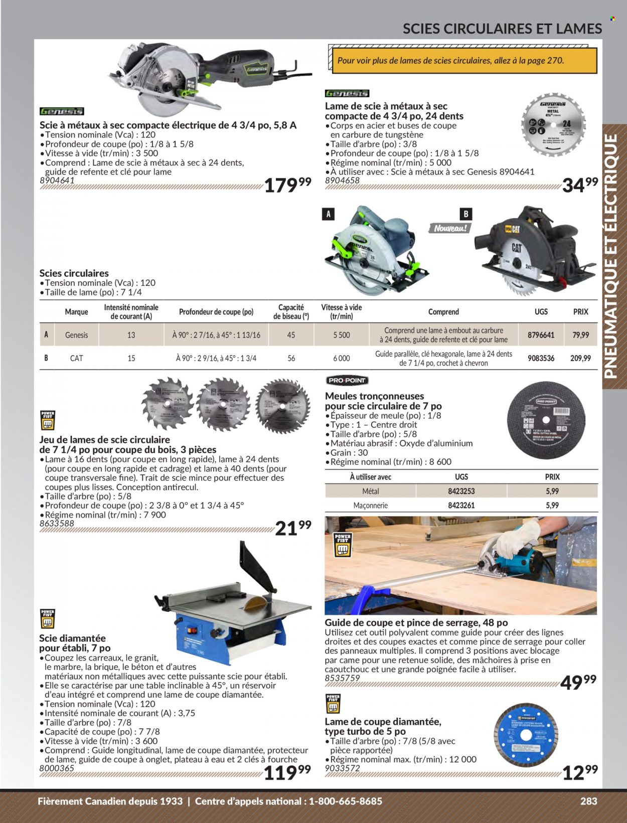 thumbnail - Princess Auto Flyer - Sales products - table. Page 289.