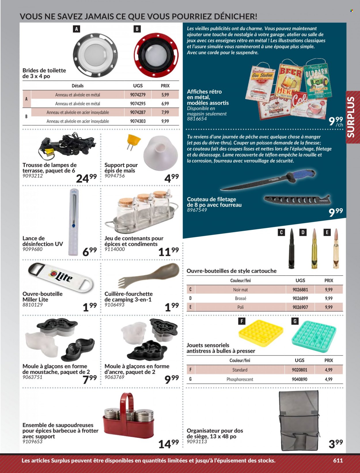 thumbnail - Princess Auto Flyer - Sales products - Miller Lite. Page 621.