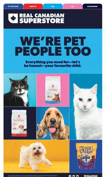 Real Canadian Superstore flyer - Pet Book