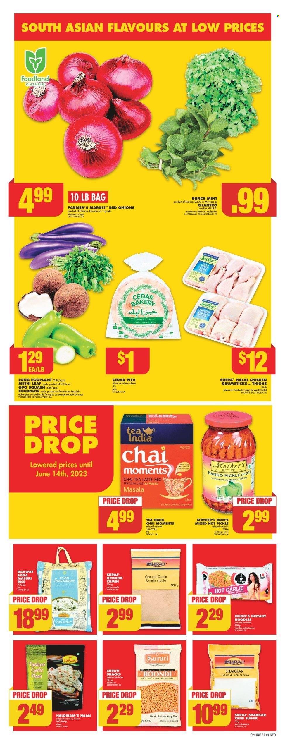 No Frills Flyer - May 25, 2023 - May 31, 2023 - Sales products - tomatoes, salad, watermelon, melons, pasta, tortellini, veggie burger, lasagna meal, bacon, sausage, milk, chocolate, vegetable oil, oil, Gatorade, L'Or, chicken drumsticks, chicken, ribs, pork meat, pork ribs, pork back ribs, Optimum, electrolyte drink. Page 1.