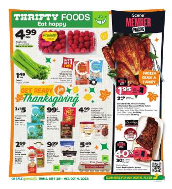 Thrifty Foods Victoria flyers