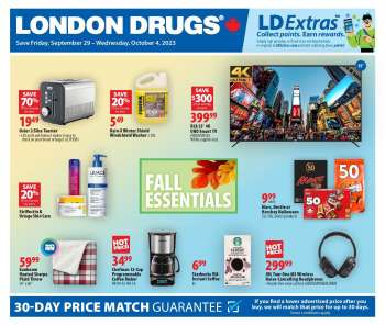 London Drugs Victoria flyers