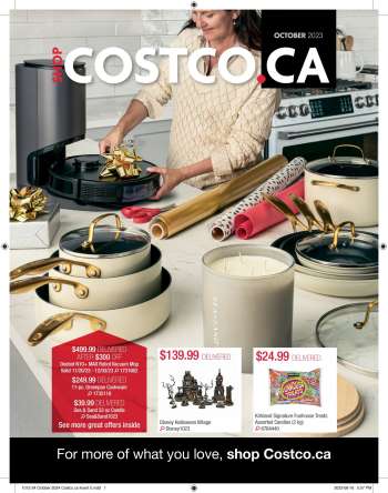 Costco flyer - October 2023