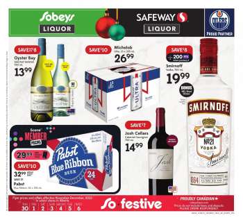thumbnail - Sobeys Liquor Edmonton flyers