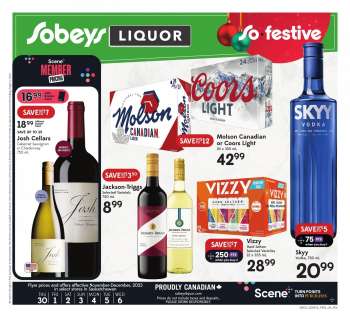 thumbnail - Sobeys Liquor Saskatoon flyers