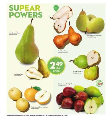 thumbnail - Bartlett pears
