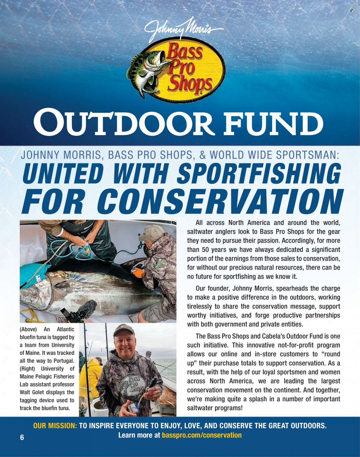 thumbnail - Bass Pro Shops Flyer - Sales products - Bass Pro. Page 6.