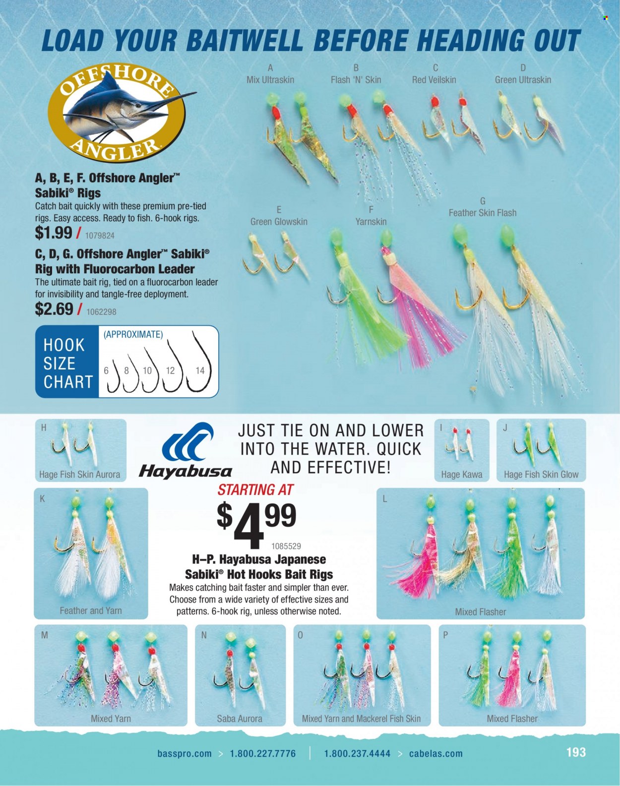 Bass Pro Shops Flyer - Sales products - leader. Page 193.
