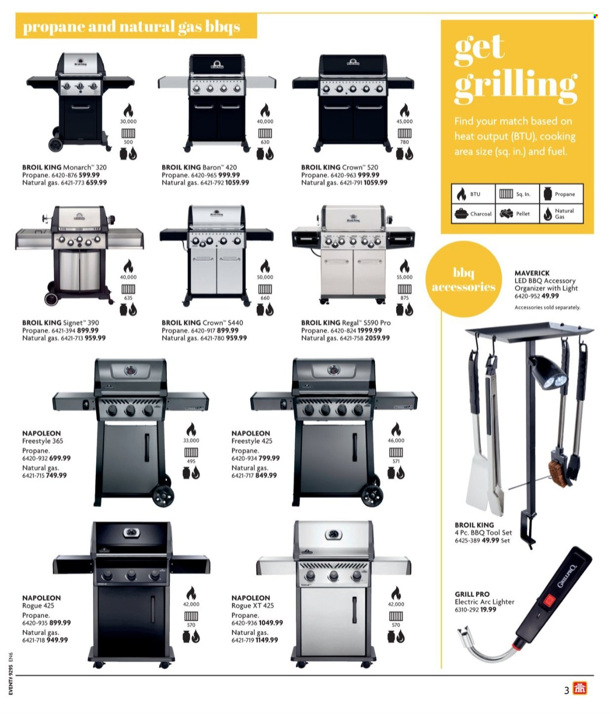 thumbnail - Home Hardware Flyer - March 07, 2024 - May 22, 2024 - Sales products - grill, grill accessories. Page 3.