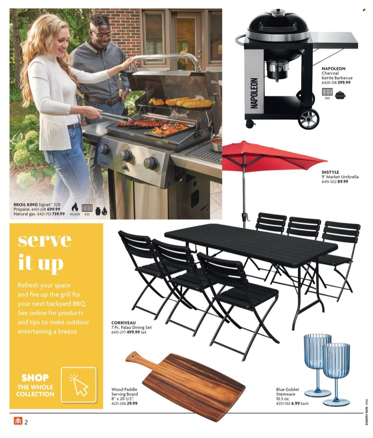 thumbnail - Home Hardware Flyer - March 07, 2024 - May 22, 2024 - Sales products - kettle, dining set, umbrella, parasol, grill. Page 2.