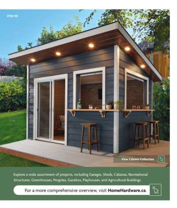 thumbnail - Garden sheds, shelters and greenhouses
