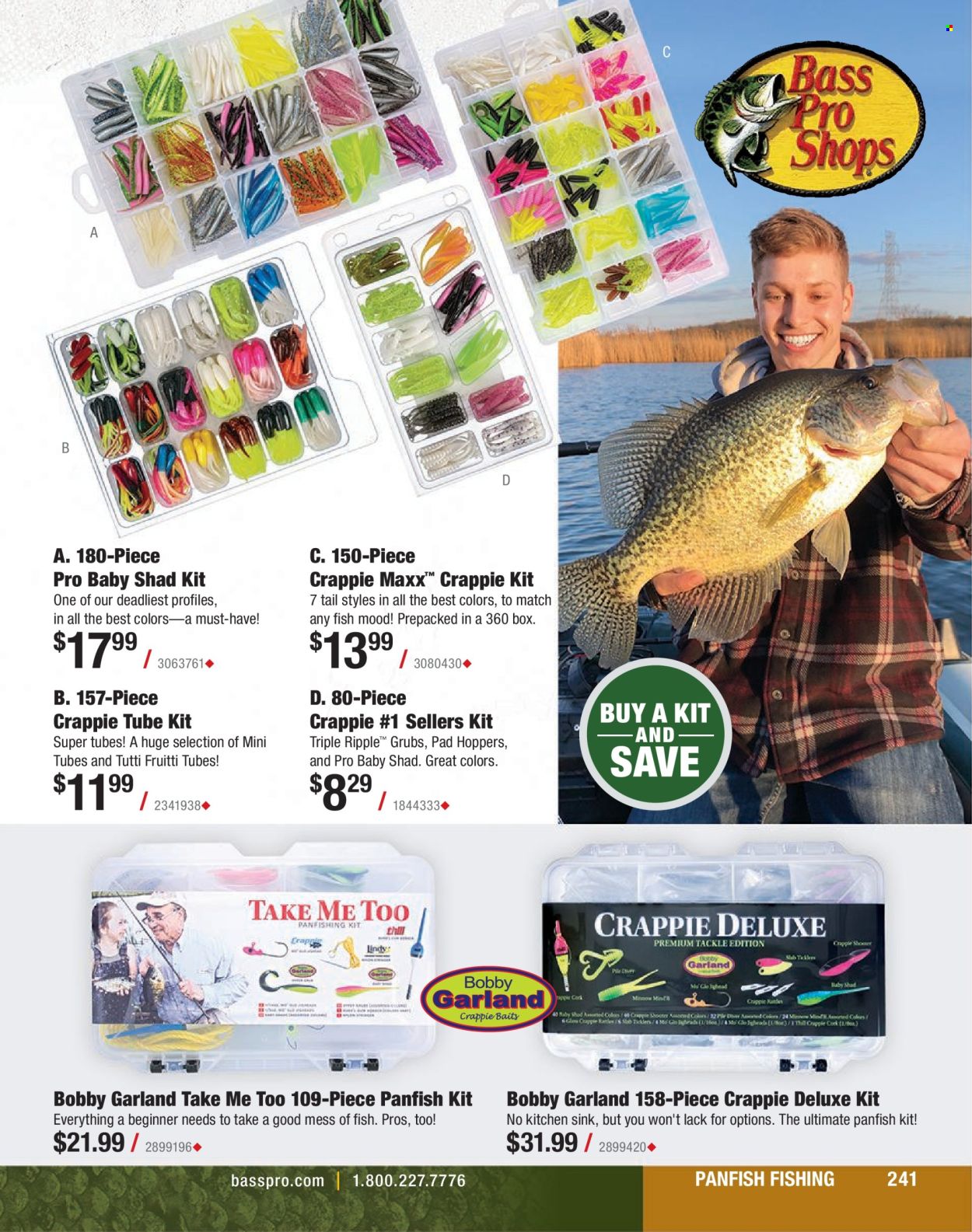 thumbnail - Bass Pro Shops Flyer - Sales products - Apple, Bass Pro. Page 241.