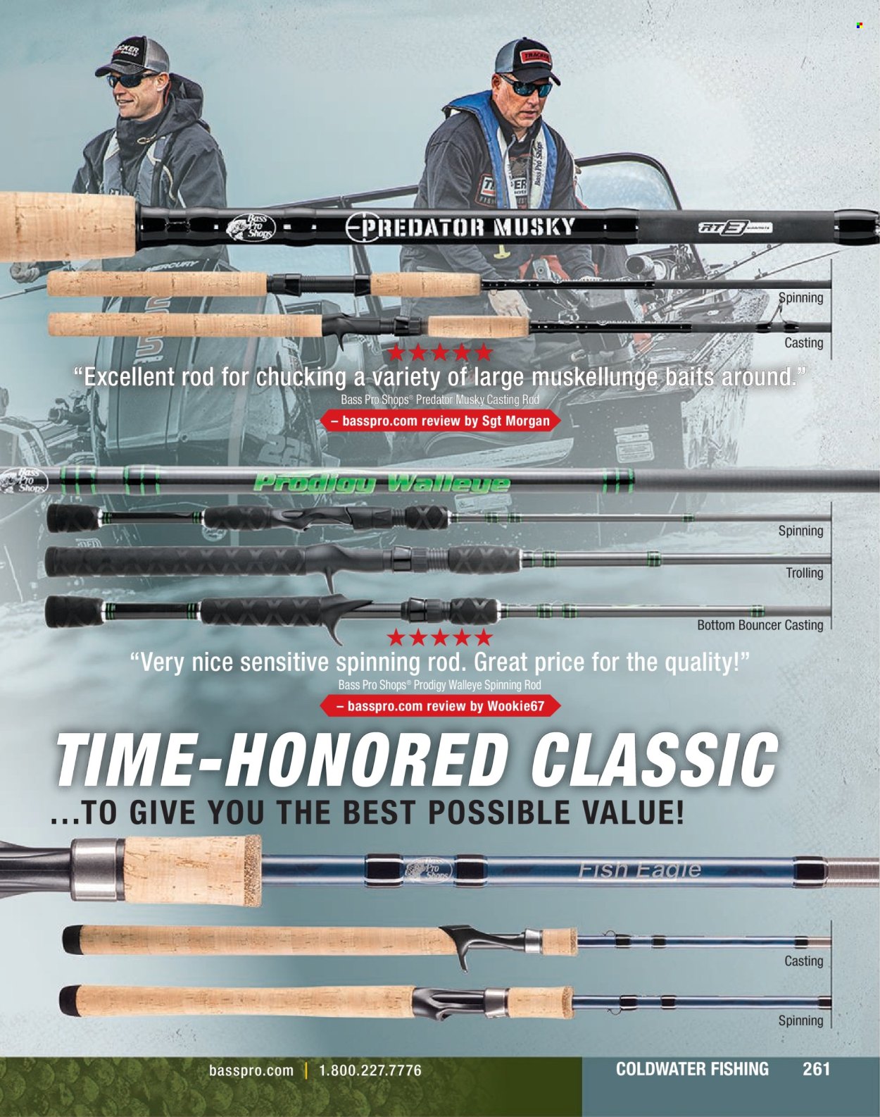 thumbnail - Bass Pro Shops Flyer - Sales products - Bass Pro. Page 261.