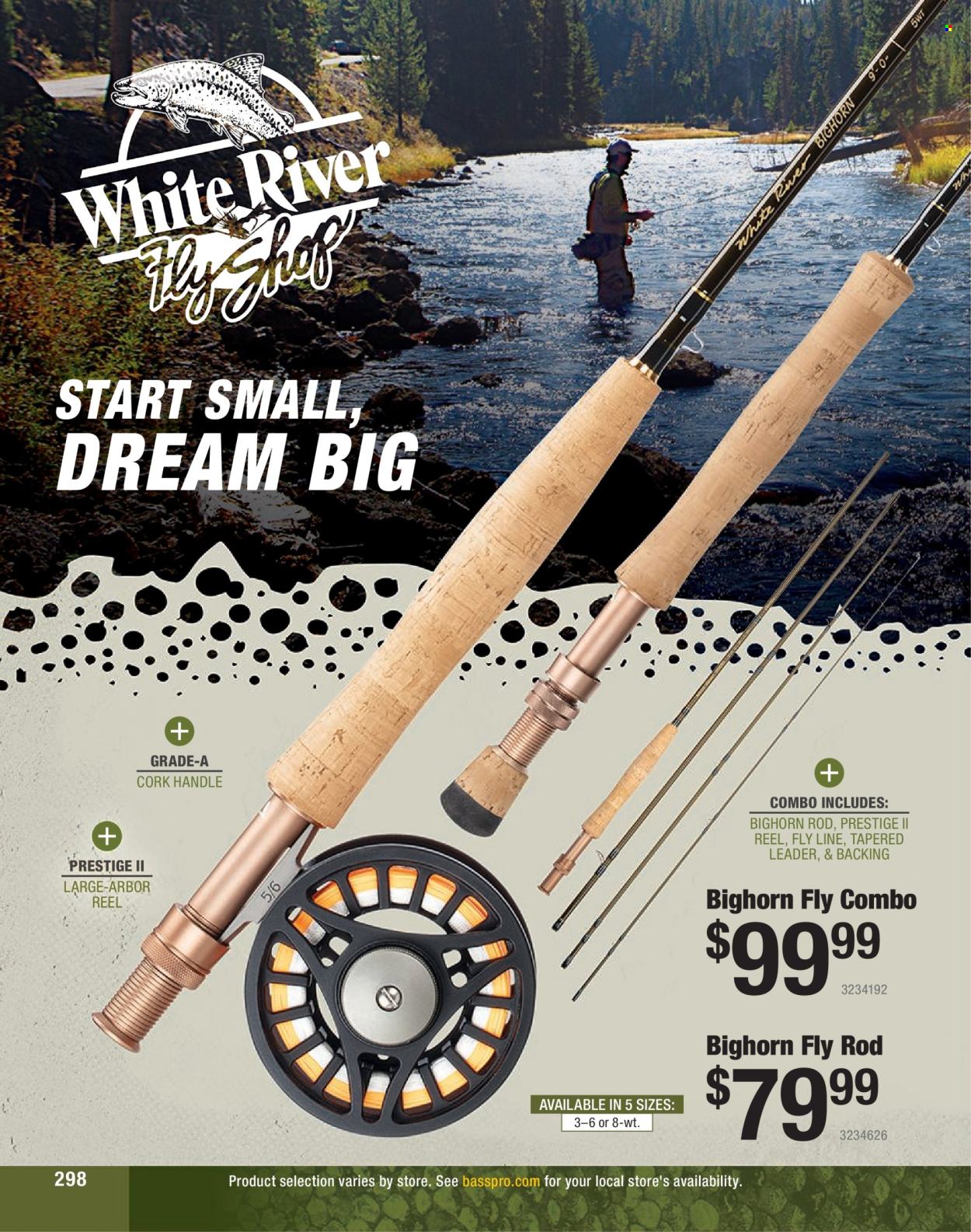 thumbnail - Bass Pro Shops Flyer - Sales products - reel. Page 298.
