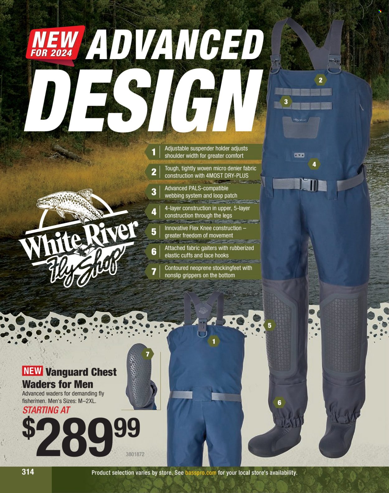 thumbnail - Bass Pro Shops Flyer - Sales products - neoprene, holder. Page 314.